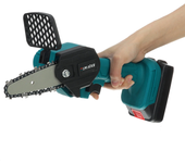 Sierra eléctrica inalámbrica recargable de 4 pulgadas para una sola mano, herramienta de corte de carpintería con podado