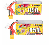 Batería LiPo Gaoneng de 15,2V, 850mAh, 120C y 4S con enchufe XT30 para el drone de carreras FPV RC DarwinFPV BabyApe II