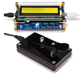 HU-069B Decodificador de Código Morse CW USB 5V Fuente de Alimentación Velocidad Ajustable Entrada de Frecuencia de Audi