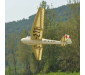 AeroModelo Mini Kranich de Tony Ray 1/12 1498 mm de envergadura,avión de madera balsa RC KIT de ala fija