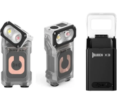 WUBEN X3 Búho 700LM Mini linterna LED llavero 180° Cabeza giratoria Mejor linterna EDC Caja de carga inalámbrica Lintern