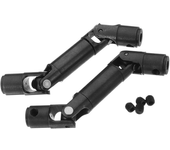 2PCS Eje de transmisión de metal de actualización para WPL HengLong 1/16 RC Piezas de coches Rastreadores Camiones milit