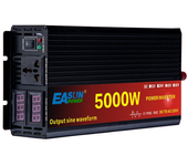 Inversor de energía solar de onda sinusoidal pura Easun Power de 5000W CC 12V 24V CA 220V inversor de micro-portátil de