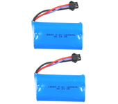 Batería ZOP Power 7.4V 1200mAh 15C 2S con conector SM3P para coche RC