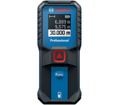 Medidor de distancia láser profesional GLM 30-23 de 0,15 a 30 metros de alcance, precisión de ±1,5 mm, herramienta de pr