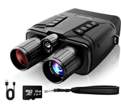 Telescopio binocular táctico infrarrojo CZ080 4K UHD 40MP 600M Binoculares de visión nocturna con batería de 5000mAh, ta