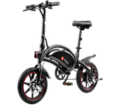 [EU Direct] Bicicleta eléctrica DYU D3F Batería de 36V 10Ah Motor de 250W Neumáticos de 14 pulgadas Velocidad máxima de