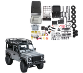 MNRC MN99S KIT 1/12 4WD Coche RC DIY Sin montar para Land Rover Rock Crawler Luz LED Escalada Camión Todo terreno Vehícu