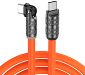Cable Tipo C a Tipo C de 5 A y 100 W de carga rápida y transmisión de datos con núcleo de cobre estañado de 1 m/2 m de l