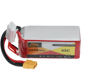 Batería LiPo ZOP Power 14.8V 2000mAh 65C 4S con enchufe XT60 para Drone RC