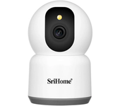 Cámara dome PTZ IP inalámbrica Srihome SH038 5MP 1944P 5G WIFI con detección de humano AI Visión nocturna a color Interc