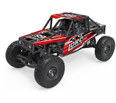LDRC 18499 RTR 1/18 2.4G coche RC 4WD Rock Crawler con soporte de tubo para escalada todoterreno, camión con luz LED, ve