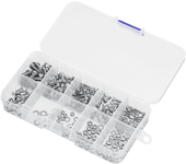 240PCS M2 M2.5 M3 tuercas hexagonales y arandelas juego de accesorios piezas de repuesto para avión RC de ala fija
