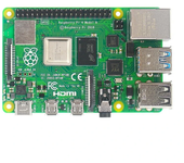 Placa de desarrollo Raspberry Pi 4 Model B 1/2/4/8GB RAM Cortex-A72 ARM v8 SoC de 64 bits a 1,5 GHz Ethernet Gigabit WiF
