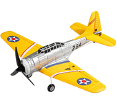 QF012 SBD Dauntless 2.4GHz 4CH envergadura de 350 mm 6 ejes giroscopio acrobático de un solo botón avión militar RC EPP