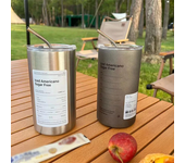 Taza de café termo de acero inoxidable de doble pared con aislamiento al vacío y capacidad de 600ml, taza portátil para