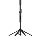 Soporte portátil de cuatro esquinas C12 con rotación de 360° y seguimiento facial AI, montura para selfies con control r