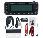 ZASTONE DM9100 25W DMR radio móvil de doble banda transceptor FM VHF UHF módulo GPS incorporado cifrado de voz digital y