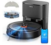 [EU Direct]Teendow D10S MAX LDS Robot Aspirador 4500Pa Aspiradora Robot Inalámbrica con Función de Mopa Soporte TUYA Goo