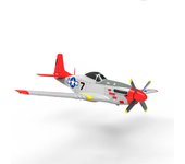 VolantexRC 768-1 Mustang P-51D Envergadura de 750 mm Avión de guerra EPO Avión de control remoto PNP
