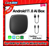 Car AI BOX CarPlay 2290 4-Core 2.0 CPU Android 11.0 CarPlay inalámbrico Android auto para automóviles OEM CarPlay con ca