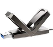 Memoria USB de estado sólido Netac US5 de 128 GB 256 GB 512 GB 1 TB con interfaz Type-C y USB 3.2, velocidad de hasta 55