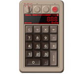 Teclado numérico mecánico de 18 teclas 8Bitdo Retro18,calculadora en modo tri,teclado mecánico retro,intercambiable en c