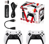 GD10 PRO 256G Consola de Juego Stick de TV con Controlador Inalámbrico Dual 2.4G Juegos 4K 58000+ Juegos Jugador de Vide