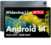 Tableta Android de 10,51 pulgadas con Headwolf HPad 5, Helio G99, Octa Núcleo 8GB+8GB RAM, 128GB ROM, Netflix Widevine L