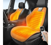 Cojín calefactor para automóvil de 12 V,manta eléctrica de felpa para vehículos,almohadilla calefactora para automóvil c