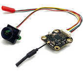 EWRF 5.8Ghz 48CH 1000mW Transmisor inalámbrico ajustable AV con micrófono incorporado y cámara de video FPV analógica PA