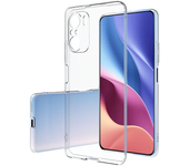 Funda protectora Bakeey para la versión global de POCO F3 transparente, resistente a los golpes, no amarilla y con prote