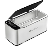 Limpiador de joyas portátil Mugle de 40W, 46kHz, potencia de vibración ultrasónica con pantalla táctil, 4 configuracione