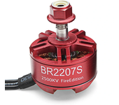 Racerstar 2207 BR2207S Edición Fire 1600KV 2200KV 2500KV Motor sin escobillas 3-6S para Kit de marco de dron RC