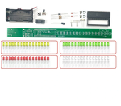 Kit electrónico de interruptor de luz LED de 17 bits