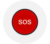 MOES Tuya ZigBe Botón de Alarma SOS Un Clic Para Ayuda de Emergencia Notificación APP Niños Ancianos Paciente Hospital S