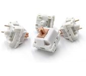 Interruptor táctil para teclado mecánico 30/60 Pcs Interruptor Sagrado Panda 3 pines 55g POM Axis Interruptores de tecla