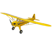 Avión RC Dancing Wings Hobby SA14 J3 Cub con envergadura de 2000 mm de madera balsa KIT / KIT + Combo de sistema de pote