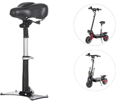 Asiento de sillín para patinete eléctrico profesional transpirable, ajustable de 43 a 60 cm, con amortiguación de alto i