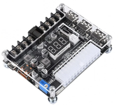 Placa de transferencia de energía ATX de 20/24 Pines Pantalla digital de voltaje Multi-salida 5V-12V USB PD Carga rápida