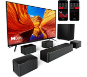 Ultimea Poseidon D80 460W 7.1CH barra de sonido bluetooth barra de sonido 4 altavoces envolventes por cable subwoofer in