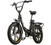 [DIRECTO DE LA UE] Bicicleta eléctrica BURCHDA U2 Batería de 48V 15Ah Motor de 500W Neumáticos de 20 pulgadas 50-60KM Má