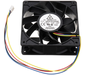 Ventilador de enfriamiento de 7500 RPM con conector de 4 pines para reemplazo en Antminer Bitmain S7 S9