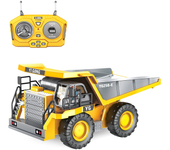 YIGONG 258-21 1/20 2.4G 9CH Coche de Control Remoto Camión Volquete Luz LED Música Modelos de Vehículos de Construcción