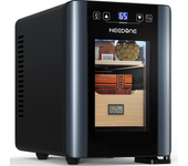 Humidor de cigarros eléctrico NEEDONE de 8L con sistema de control de calefacción y refrigeración,armario enfriador term
