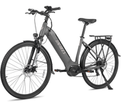 [EU DIRECT] FAFREES FM9 Bicicleta eléctrica con motor de transmisión media de 250W, batería de 36V 15Ah, neumáticos 700C