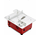 100-240V Mini sierras de mesa Sierra eléctrica multifuncional para trabajar la madera DIY Torno de banco eléctrico Pulid