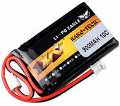 Batería LiPo de 7,4V 900mAh 10C 2S con enchufe PH2.0 para el modelo de coche Rc AXIAL SCX24 SCX2 90081 C10 1/24