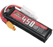 Batería ZOP Power 7.6V 450mAh 80C 2S LiPo con conector XT30 para DarwinFPV Baby Ape Happymodel Mobula8 Sub250 Nanofly20