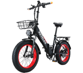 [EU DIRECT] KETELES KS9 Bicicleta Eléctrica Batería 48V 18AH Motor 1000W Neumáticos 20*4.0inch 65KM de Kilometraje Máxim